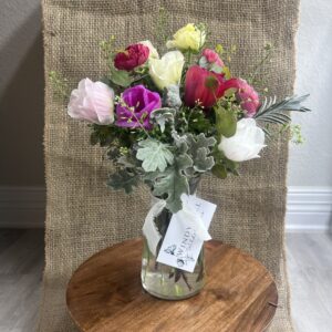 Medium Spring Bouquet with Greenery- color varies